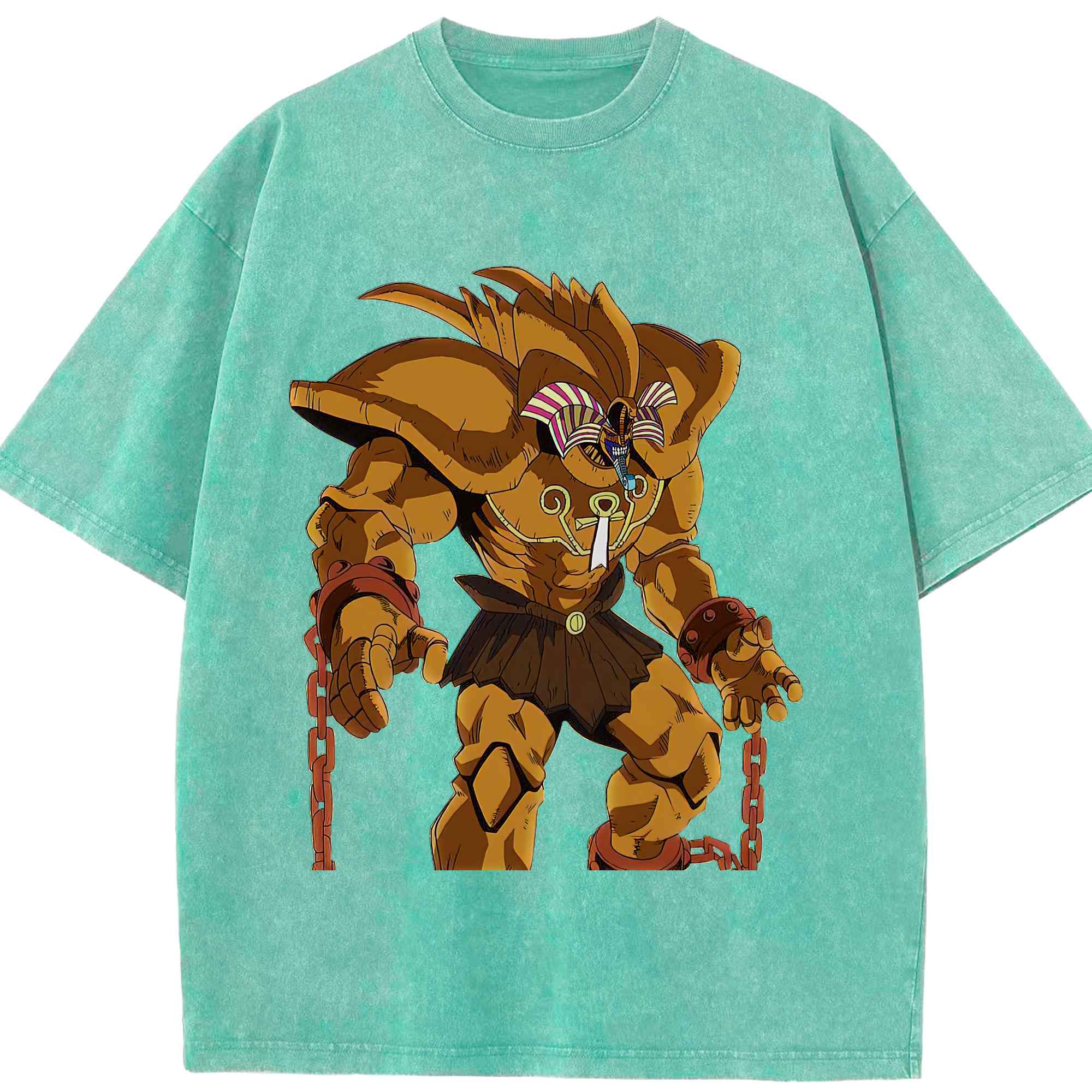 （画像用） 遊☆戯☆王 Yu-Gi-Oh! 綿100% ヴィンテージ風 半袖Tシャツ（フロントプリント）